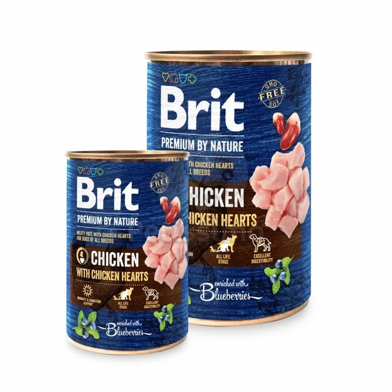 Brit Premium by Nature Adult Chicken with Hearts