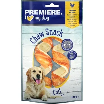 PREMIERE Chew Snack Coil Kauspirale mit Huhn