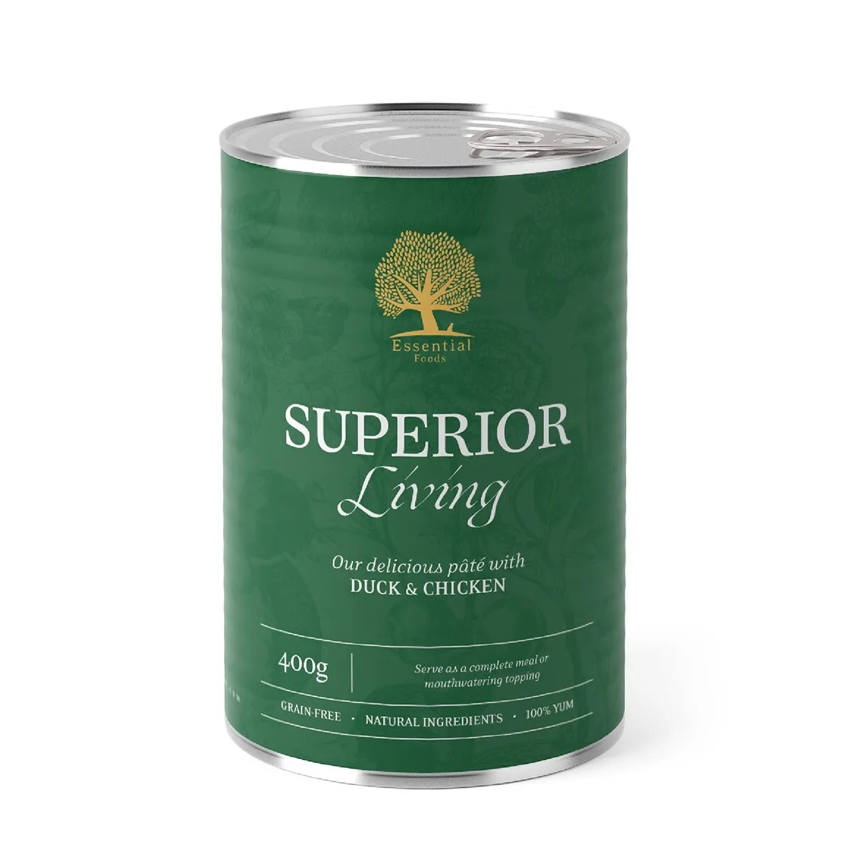 Essential Foods Superior Living Paté Våtfoder till Hund