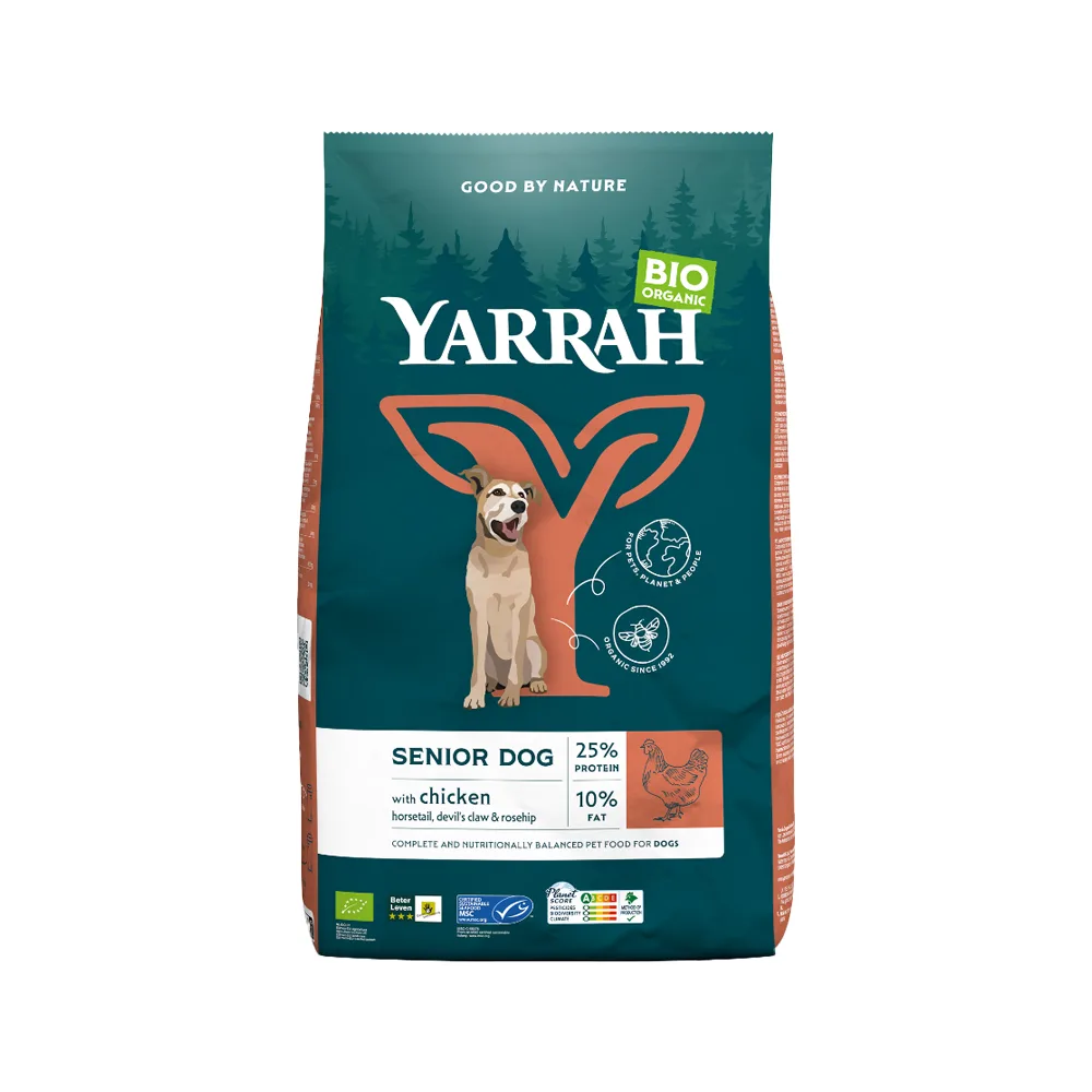 Yarrah Dry Food for Senior Dogs Bio