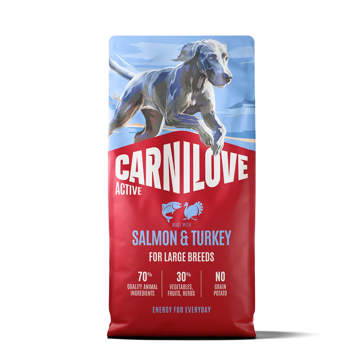 Carnilove Dog Adult Active Large Breed Salmon & Turkey Torrfoder till Hund