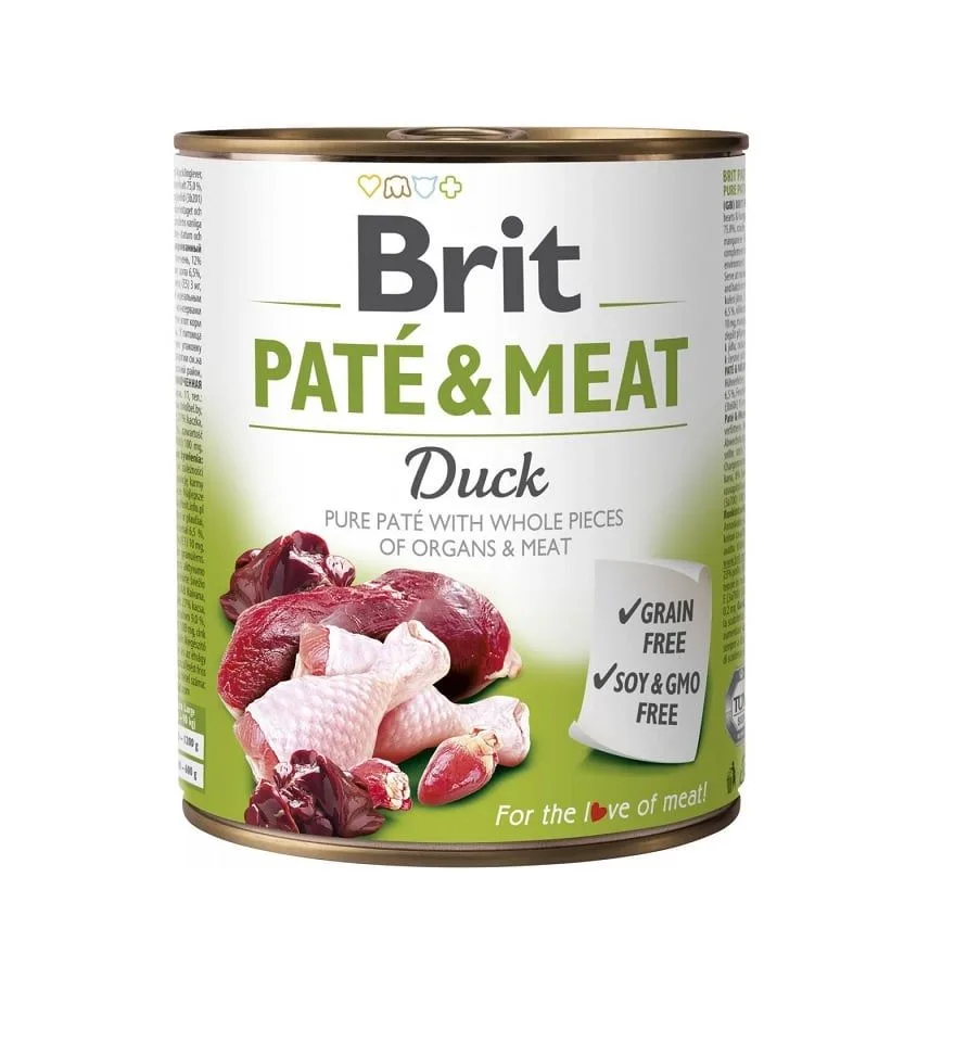 Brit Pate&Meat Duck pasztet z kaczką