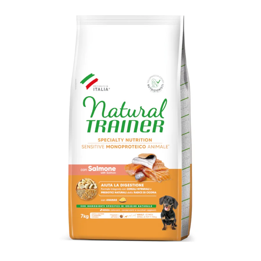 Natural Trainer Adult Mini Sensitive Salmón pienso