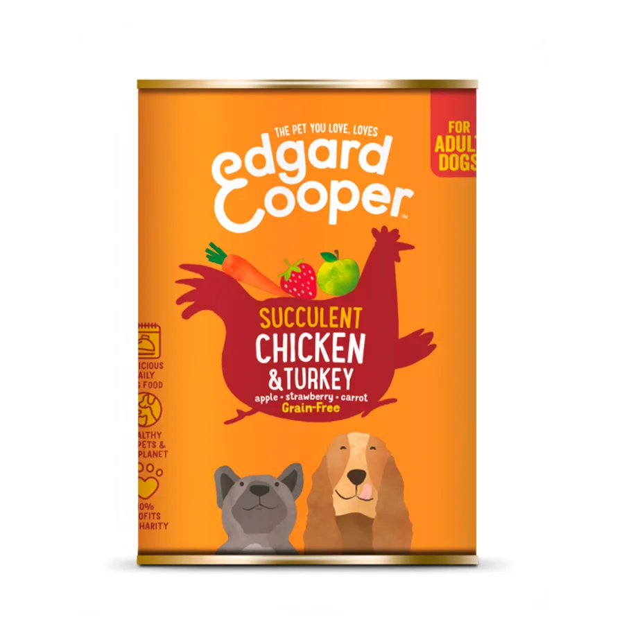 Edgard & Cooper Adult Grain Free Pollo y Pavo