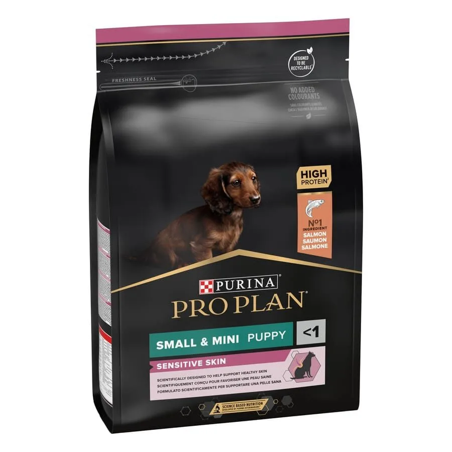 Purina Pro Plan Puppy Small y Mini Salmón Piel