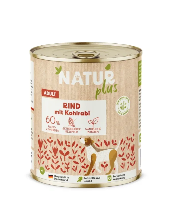 NATURplus Adult Rind mit Kolrabi
