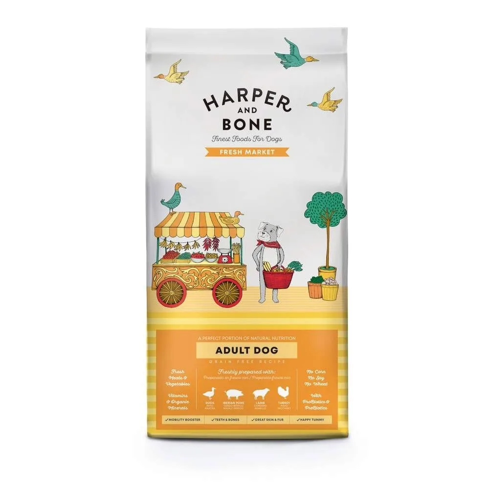 Harper and Bone Harper & Bone Dog Adult Medium/Large Fresh Market