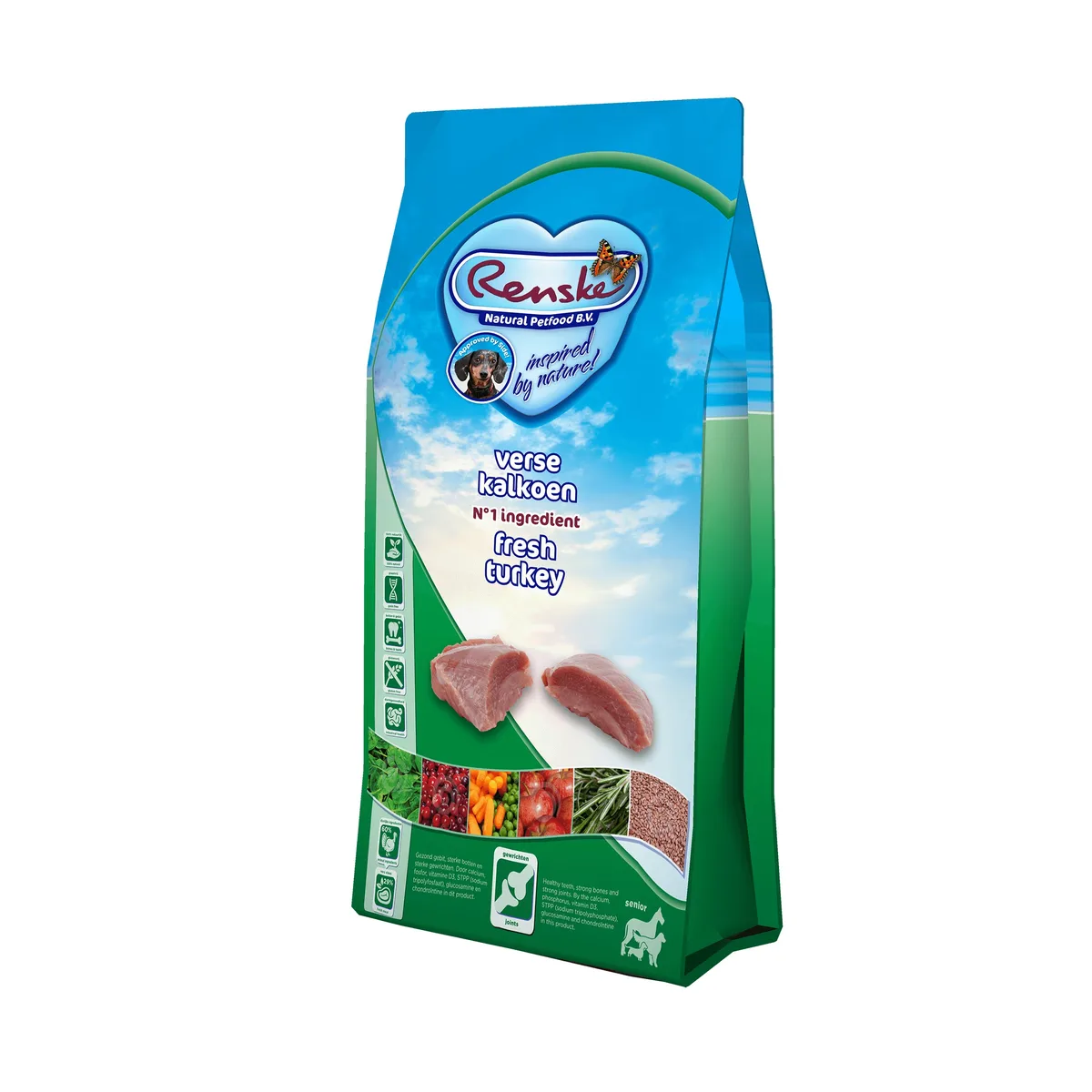 Renske Super Premium Senior sans céréales dinde