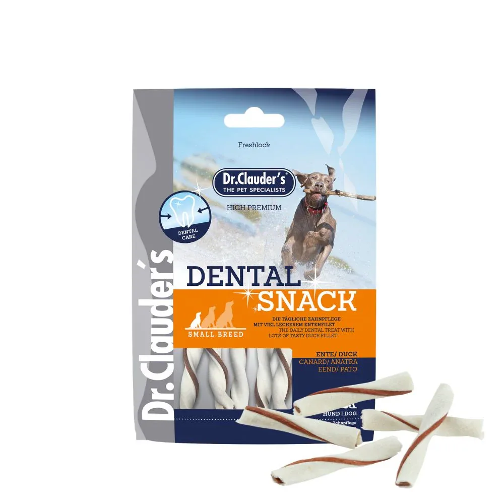 Dr.Clauder solutions for pets GmbH Dr.Clauder's Dental Snack Duck - Small Breed