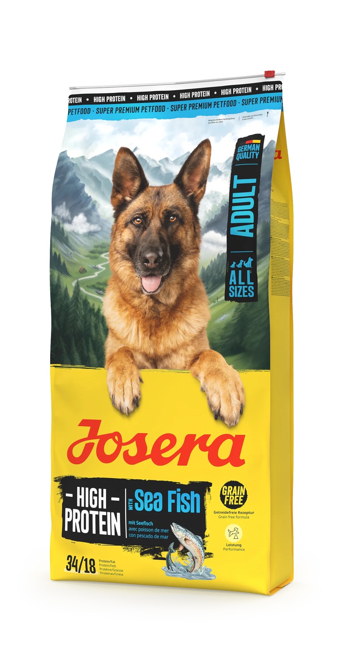 Josera Petfood HIGH PROTEIN SEA FISH