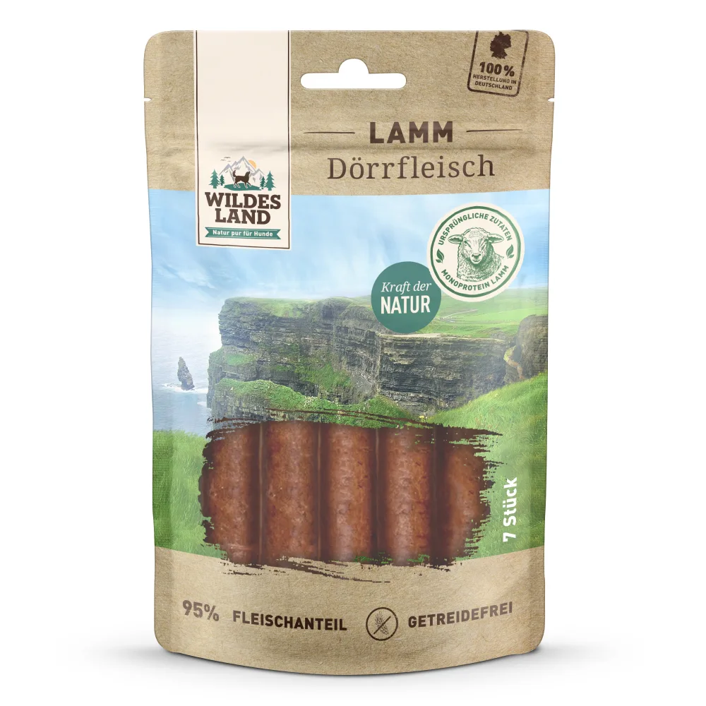 Wildes Land Dörrfleisch Lamm