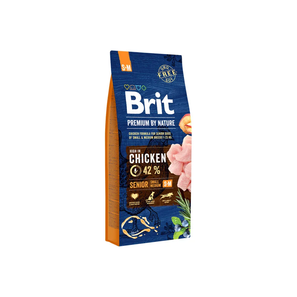 Brit Premium by Nature Senior S+M Dog Food