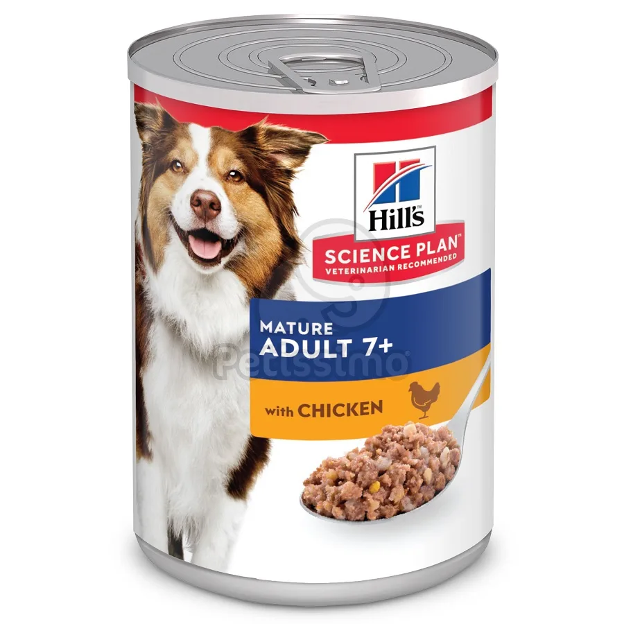 Hill's Science Plan Science Plan Mature Adult 7+ kutyatáp - konzerv
