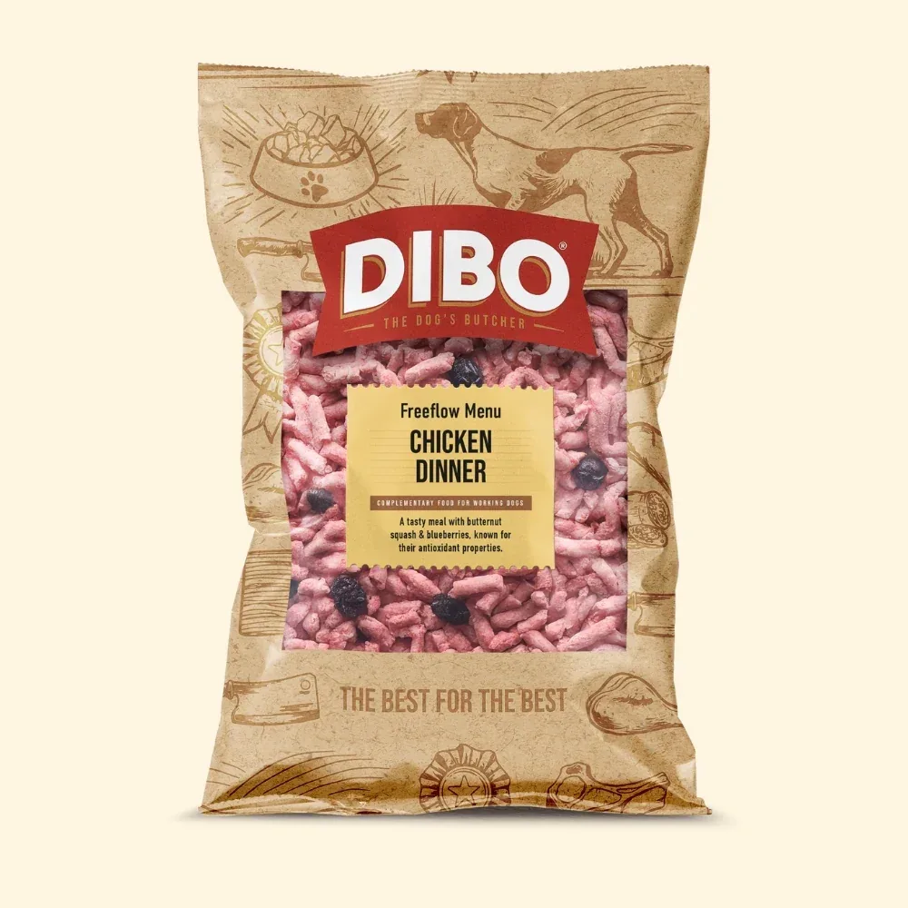 THE DOGS BUTCHER B2C DIBO Free Flow Mince Chicken Dinner