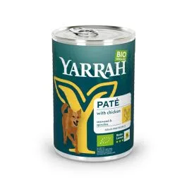 Yarrah Bio Alu Pate Graanvrij - Hondenvoer - Kip Zeewier