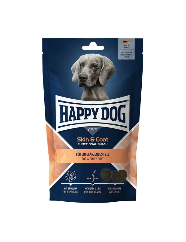 Happy Dog Care Snack Skin & Coat Ente