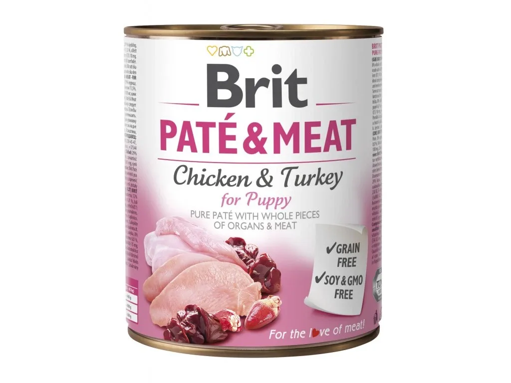 Brit Care Konzerva Brit Care Pate & Meat Puppy