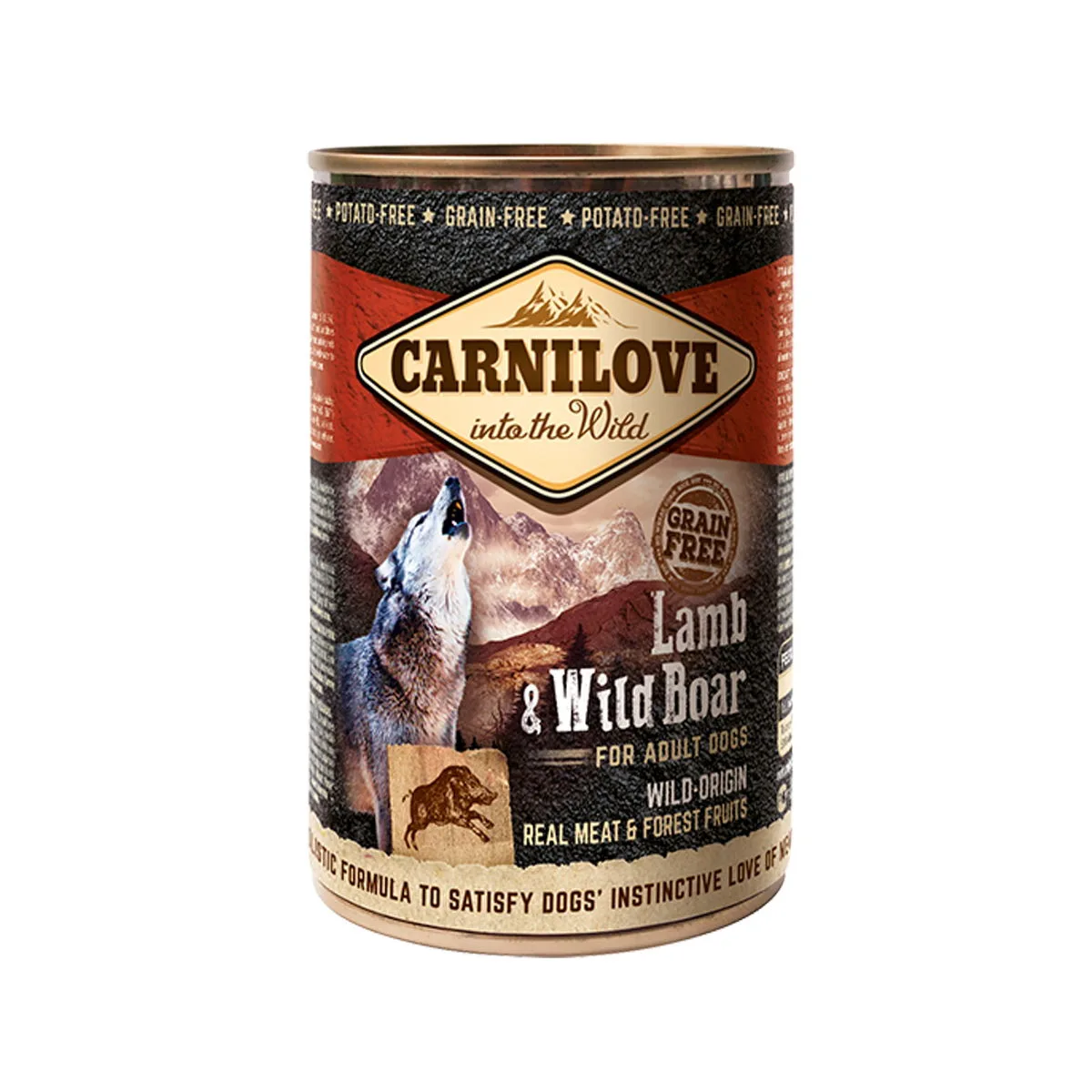 Carnilove Wild Meat lammas & villisika