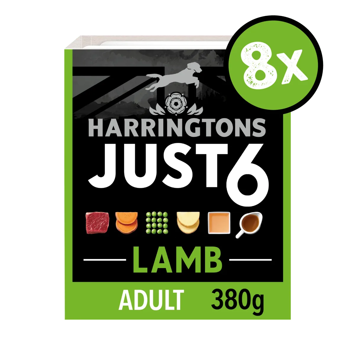 Harringtons Just 6 Lamb with Vegetables & Gravy Complete Grain-Free Wet