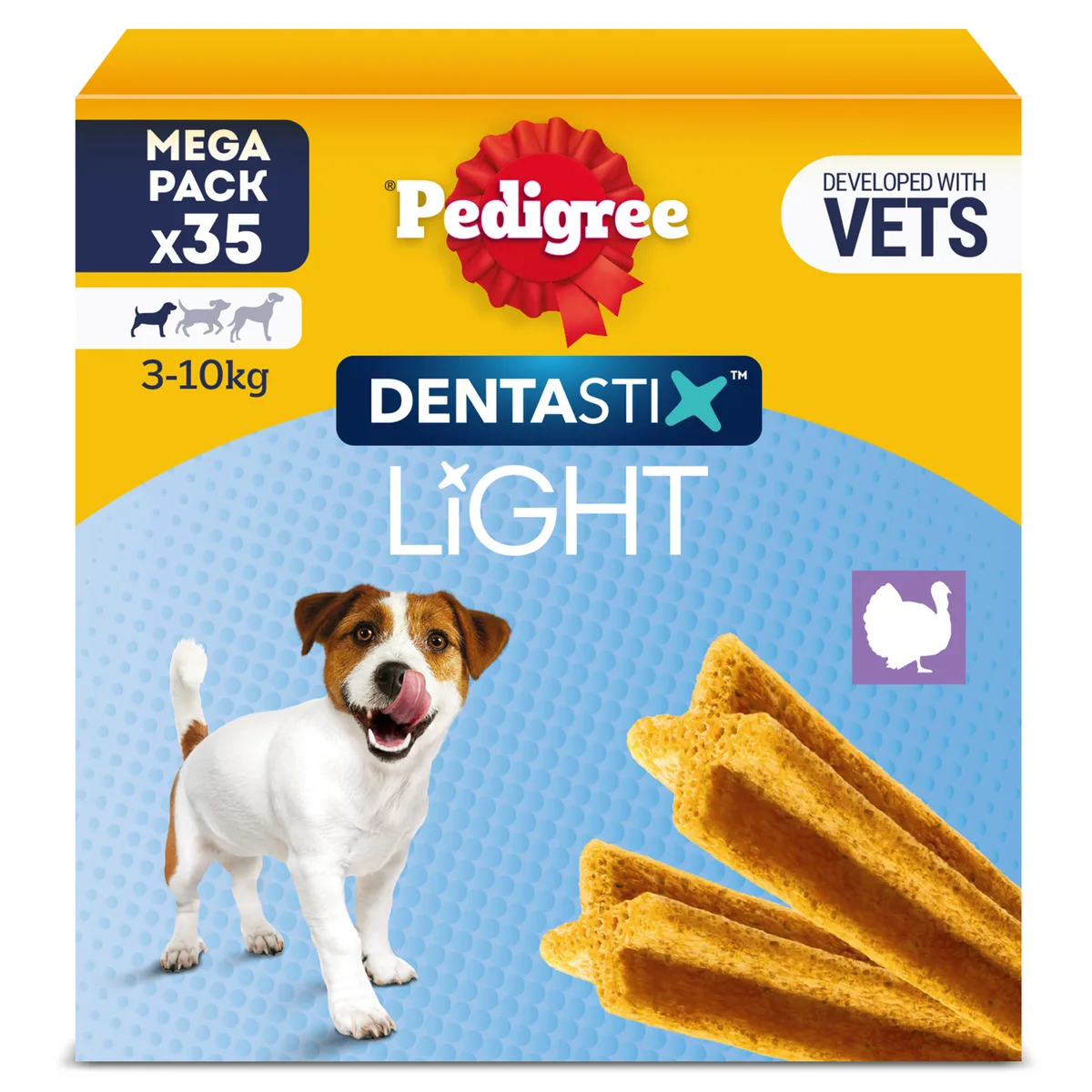Pedigree Dentastix Light Daily Dental Chews for Small Breed