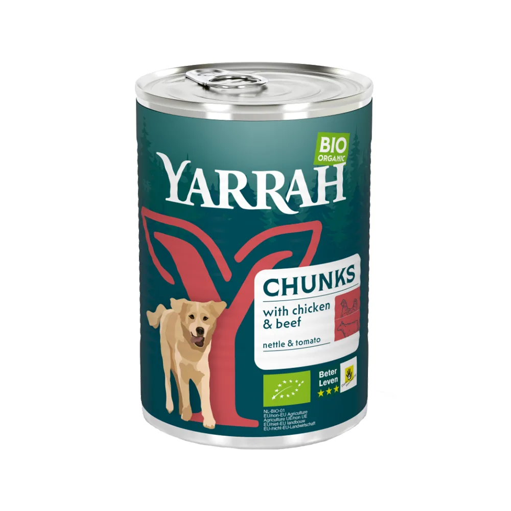 Yarrah Chunks with Beef Bio - Tin