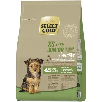 SELECT GOLD Sensitive Croquettes Chiot XS Canard aux pommes de terre