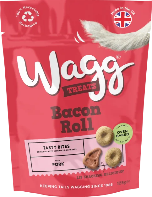 Wagg Bacon Roll Dog Treats - Wagg Pet Foods