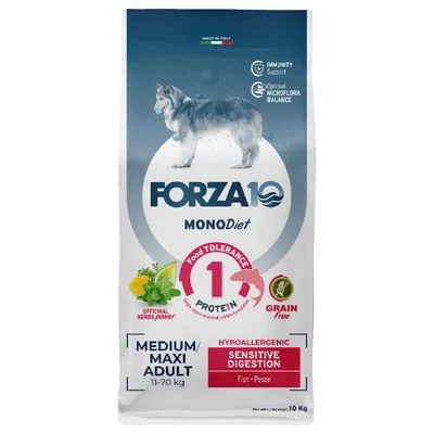 Forza10 Forza 10 Diet Mono Medium & Large Sensitive Digestion poisson