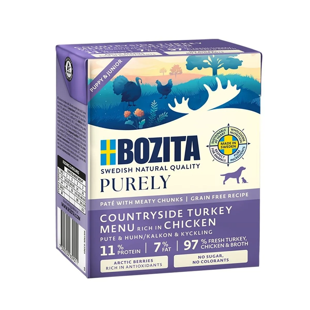 Bozita Purley Paté Puppy & Junior Turkey
