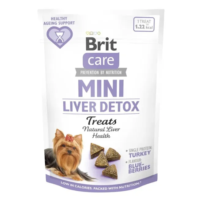 Brit Care Dog Mini Treats Liver Detox