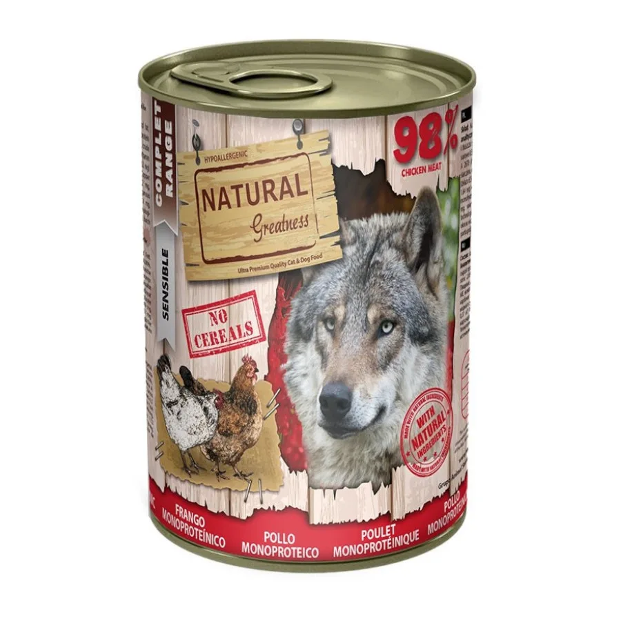 Natural Greatness Monoproteico Pollo lata