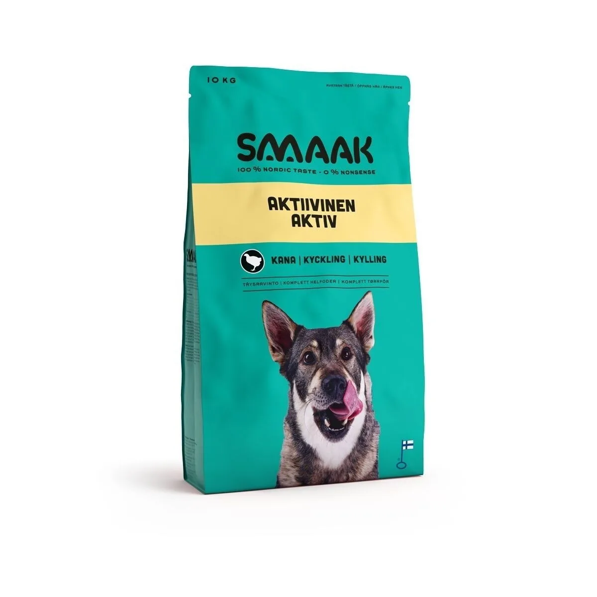 Smaak aktiivisen koiran ruoka