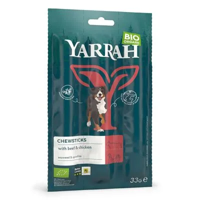 Yarrah Ekologiska Chew Sticks Dog