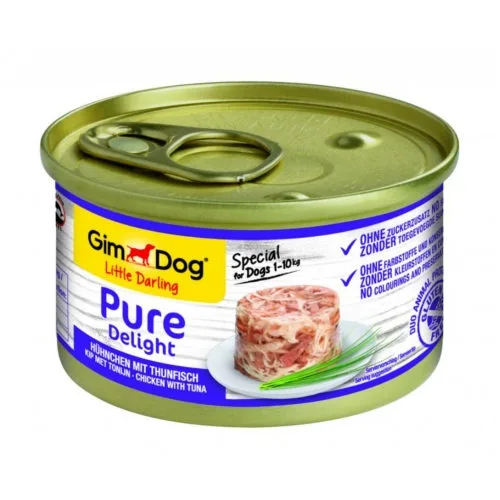 GimDog Pure Delight Pollo con Atún lata