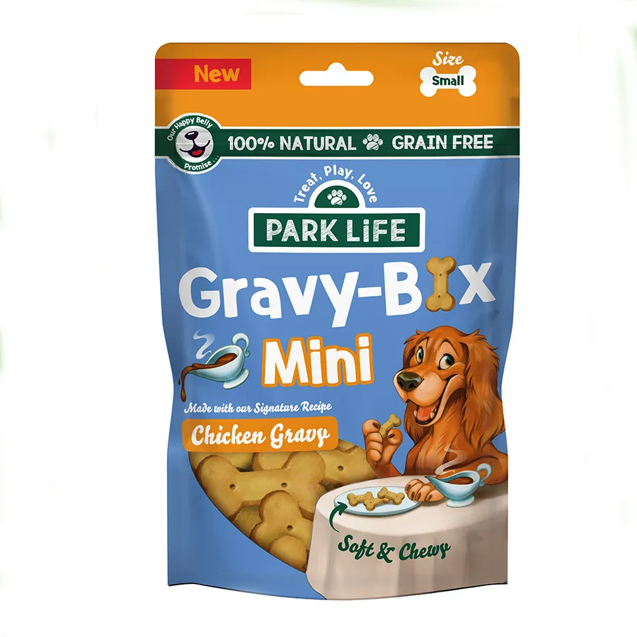 Park Life Gravy-Bix Mini Chicken Dog Treats