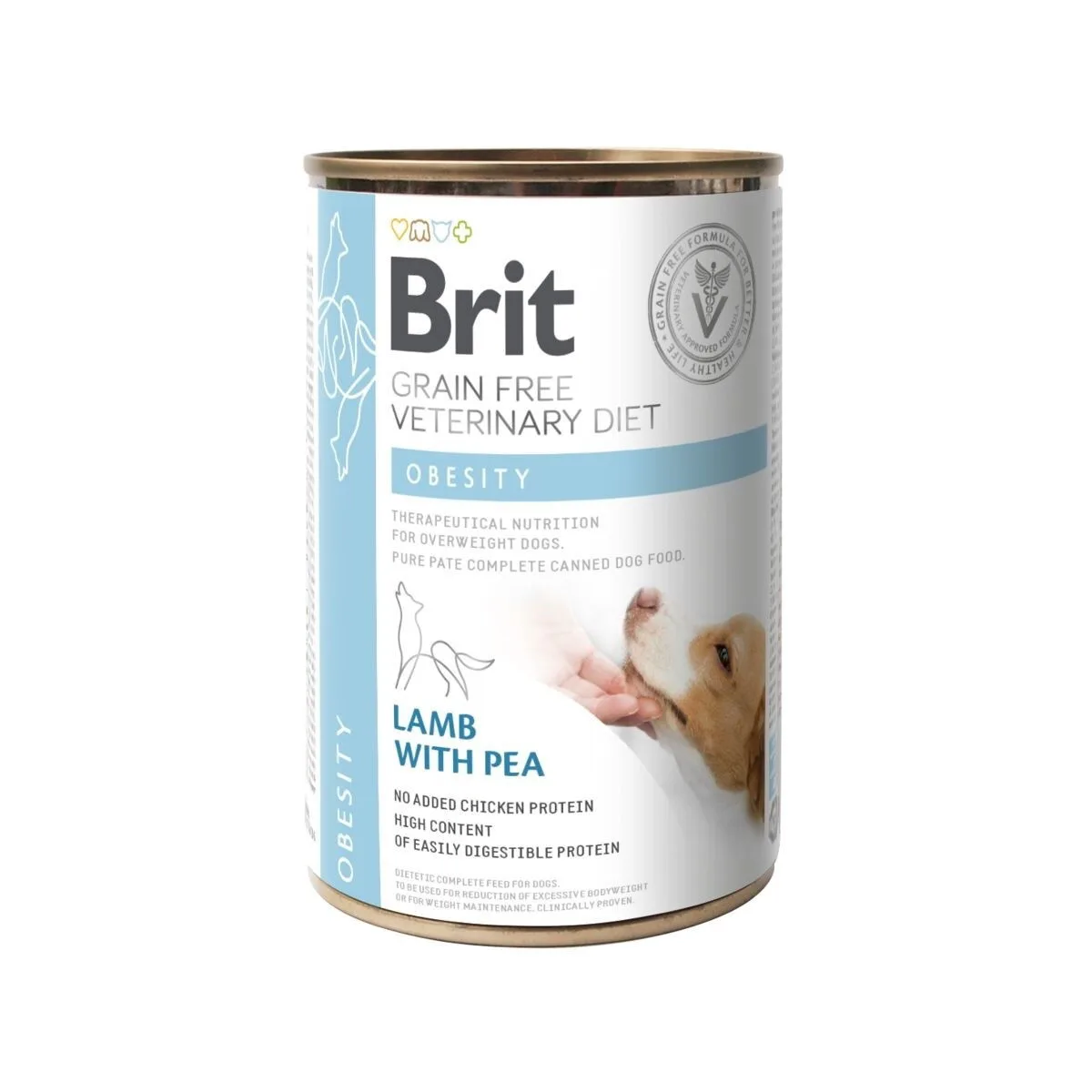 Brit Veterinary Diet Dog Obesity Grain Free wet