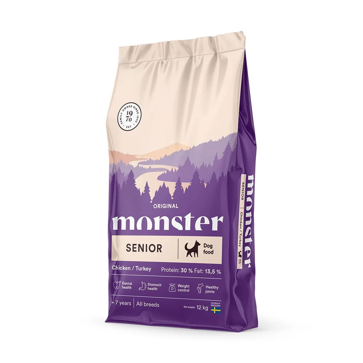 Monster Dog Senior Chicken and Turkey