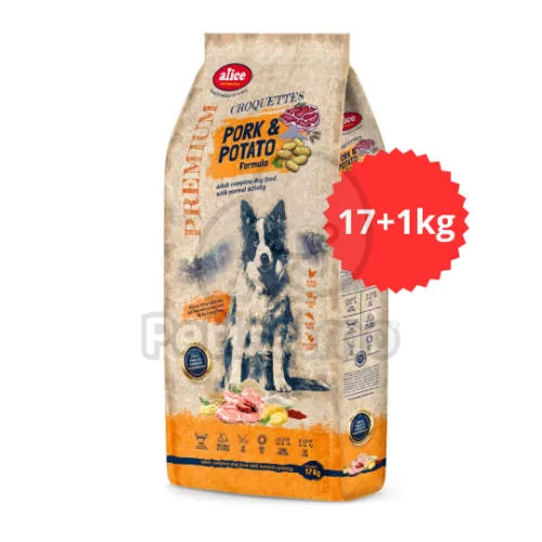 Alice Professional Adult Croquettes - sertés, burgonya