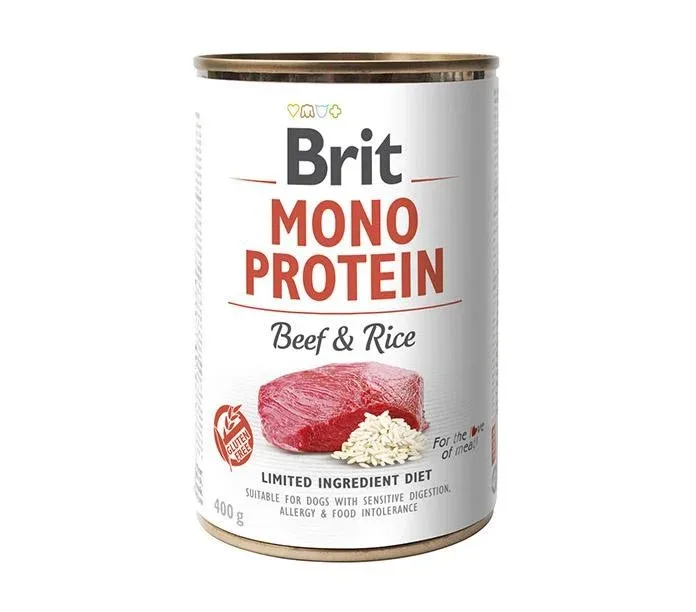Brit Mono Protein - Hovězí S Rýží