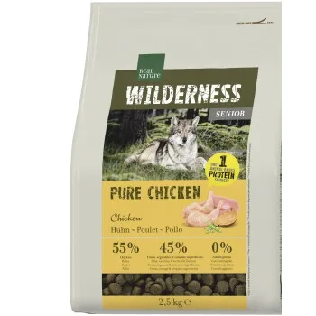 REAL NATURE WILDERNESS Aliment sec pour chien senior Pure Chicken