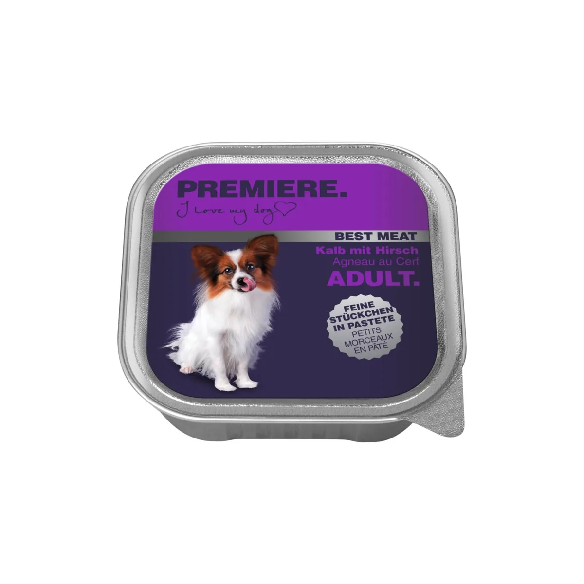 PREMIERE Best Meat croquettes pour chien adulte Veau au cerf