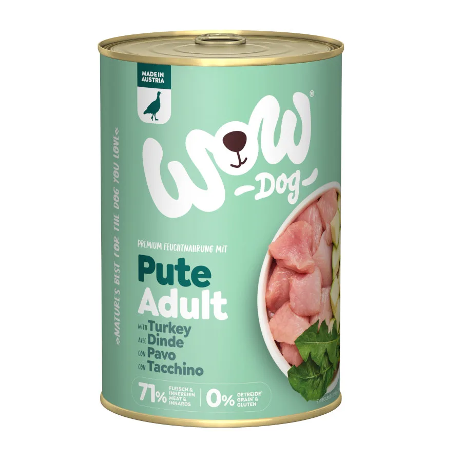 Wow Food Adult Pavo lata
