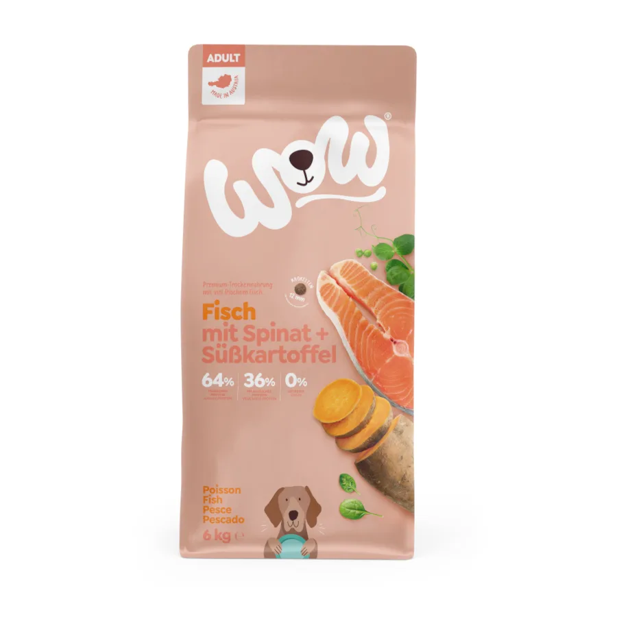 Wow Food Wow Adulto Pescado pienso