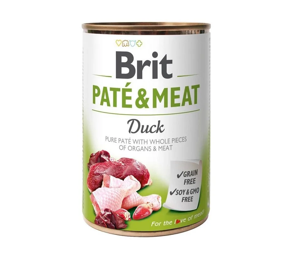 Brit Pate&Meat duck pasztet z kaczką dla psa