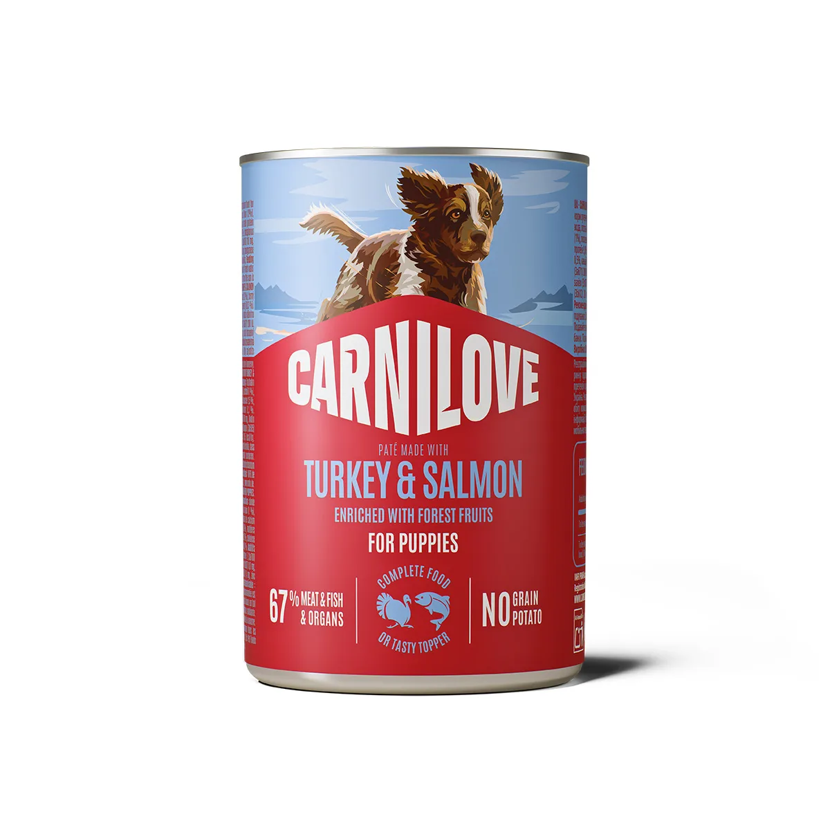 Carnilove Puppy Salmon & Turkey Paté Våtfoder till Valp