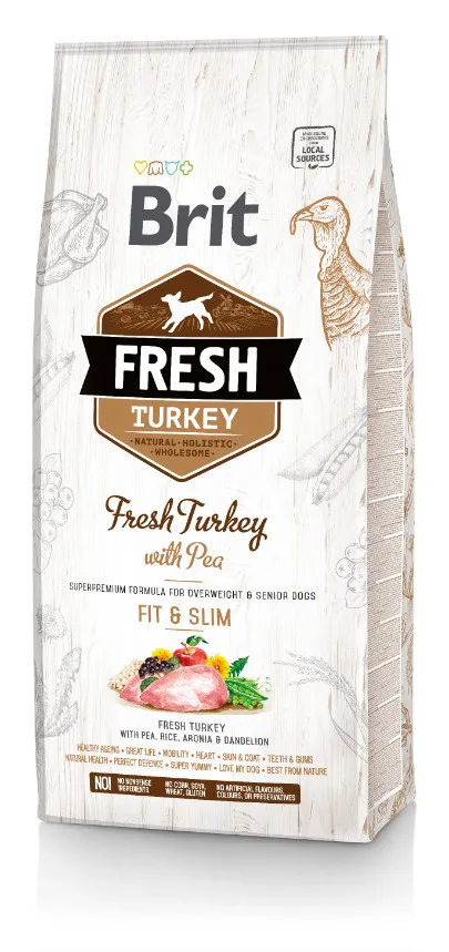 Brit Fit & Slim à la dinde fraîche et petits pois