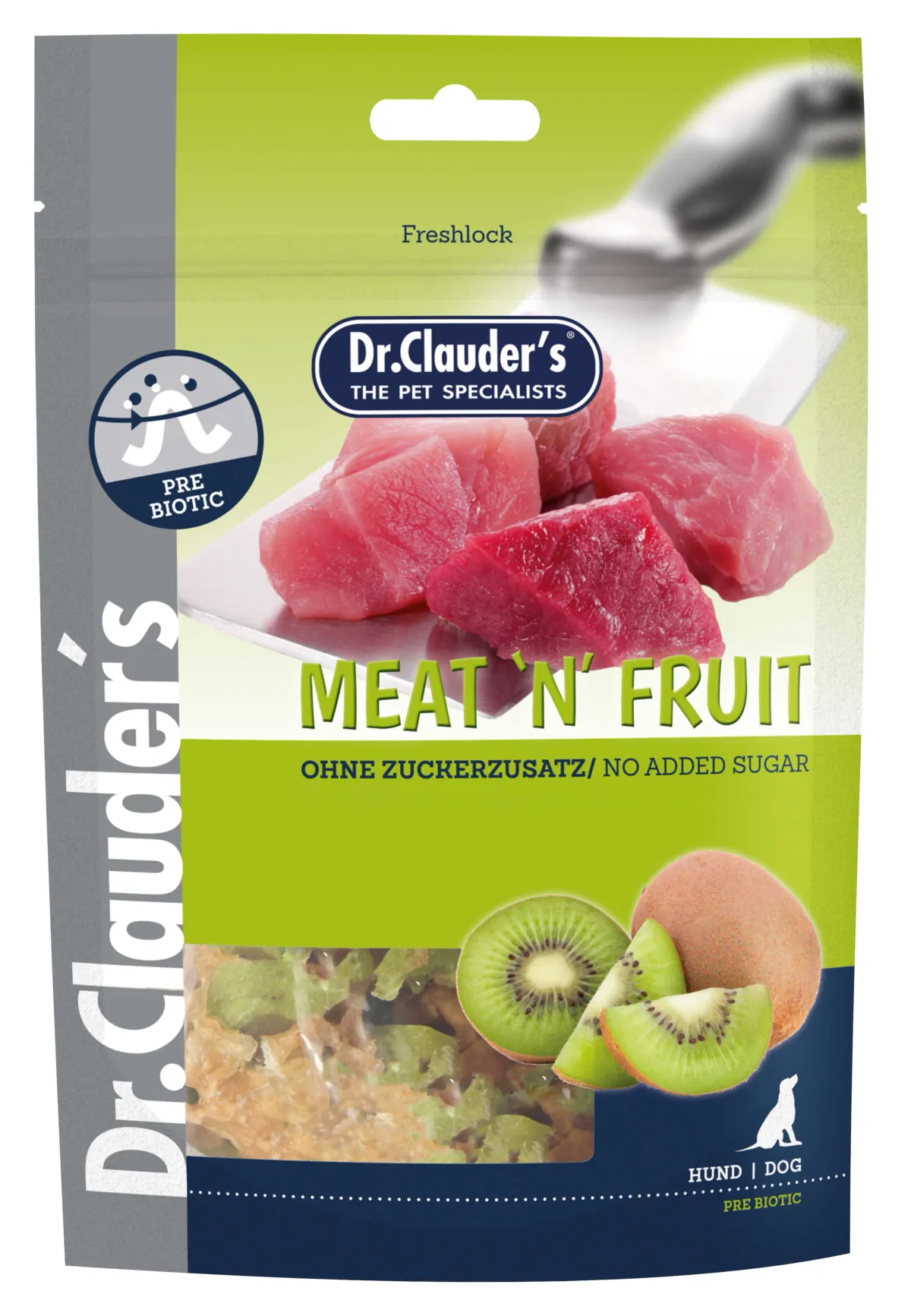 Dr.Clauder solutions for pets GmbH Meat'n'Fruit Kiwi & Hühnchen Snack