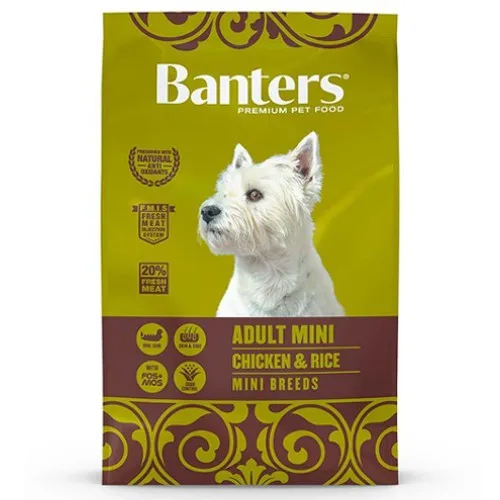 Banters Adult Mini Pollo y Arroz