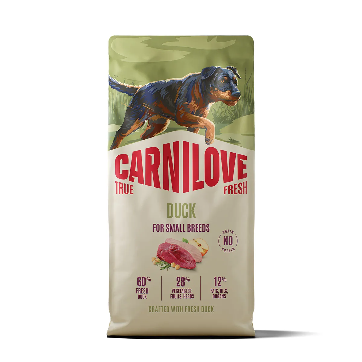 Carnilove True Fresh Dog Adult Small Breed Duck