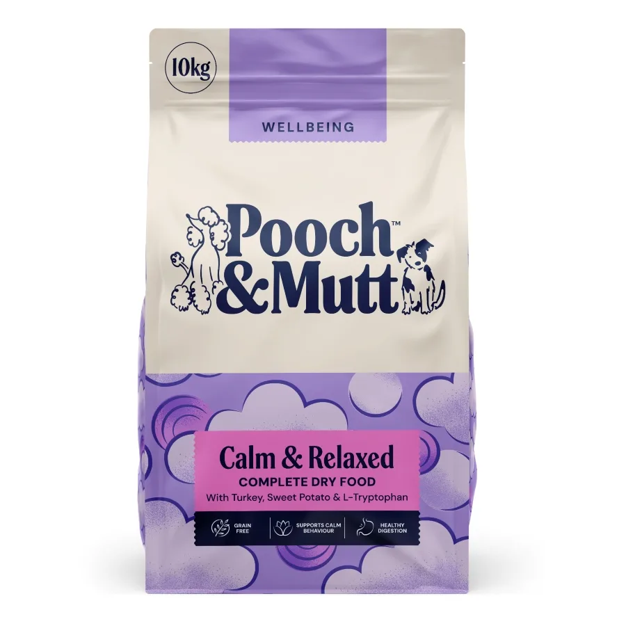 Pooch & Mutt Calm & Relaxed Complete Dry Dog Food Turkey